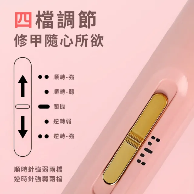 【生活用品】五合一電動美甲卸甲機(拋光 磨甲機 磨甲器 打磨機 修甲器 美甲儀 卸甲筆 美甲工具)