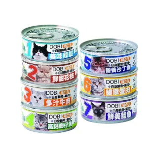 【DOBI】小貓罐 80g(貓罐頭、貓餐包、貓主食 全齡貓)