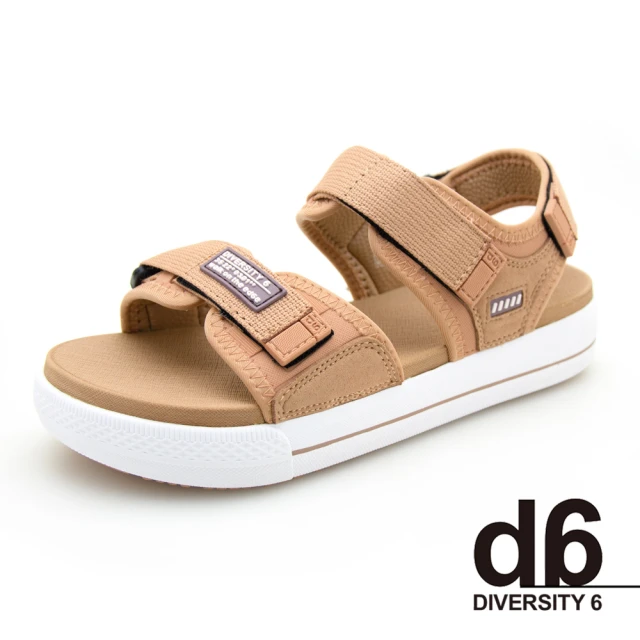 【G.P】d6系列 Q軟舒適織帶涼鞋 女鞋(駝色)