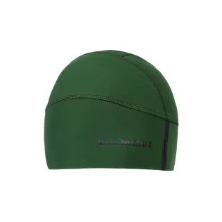 【Mammut 長毛象官方直營】Aenergy Beanie 輕量彈性快乾豆豆帽 綠樹林 #1191-00470