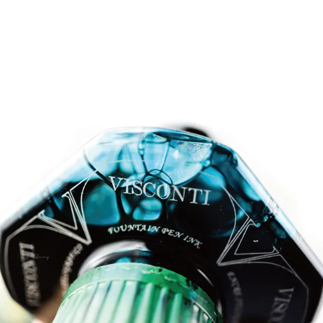 【Visconti】VISCONTI 古典造型瓶裝墨水(60ml - 綠)