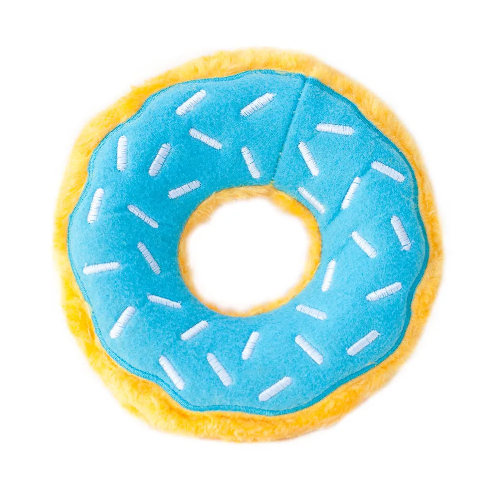 【ZippyPaws】美味啾關係-藍莓甜甜圈 有聲玩具(寵物玩具 狗玩具)