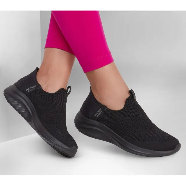 【SKECHERS】女鞋 休閒系列 瞬穿舒適科技 ULTRA FLEX 3.0 寬楦款(149708WBBK)