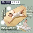 【BOSS BEDDING 小老闆寢具】單人3尺冬夏兩用竹蓆床墊5公分(折疊床｜雙層床｜薄床墊｜宿舍床｜露營床)