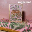 【加拿大Sugarmat】頂級加寬瑜珈鋪巾 1.0mm(條紋魔術師 The Striped Charmer)