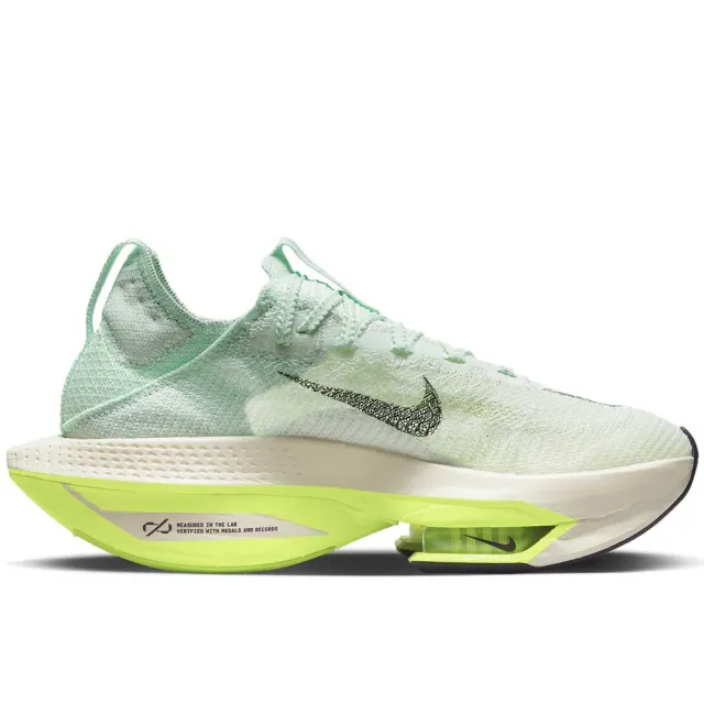 NIKE 耐吉】慢跑鞋運動鞋WMNS AIR ZOOM ALPHAFLY NEXT% 2 女鞋綠