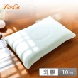 【LooCa】防蹣舒鼾乳膠枕頭(1入)