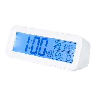 【KINYO】簡約夜光LCD電子鐘(TD-535)