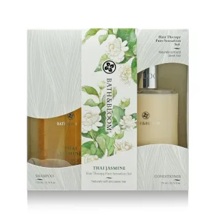 【Bath & Bloom】泰國茉莉洗潤髮禮盒(170mlx2)