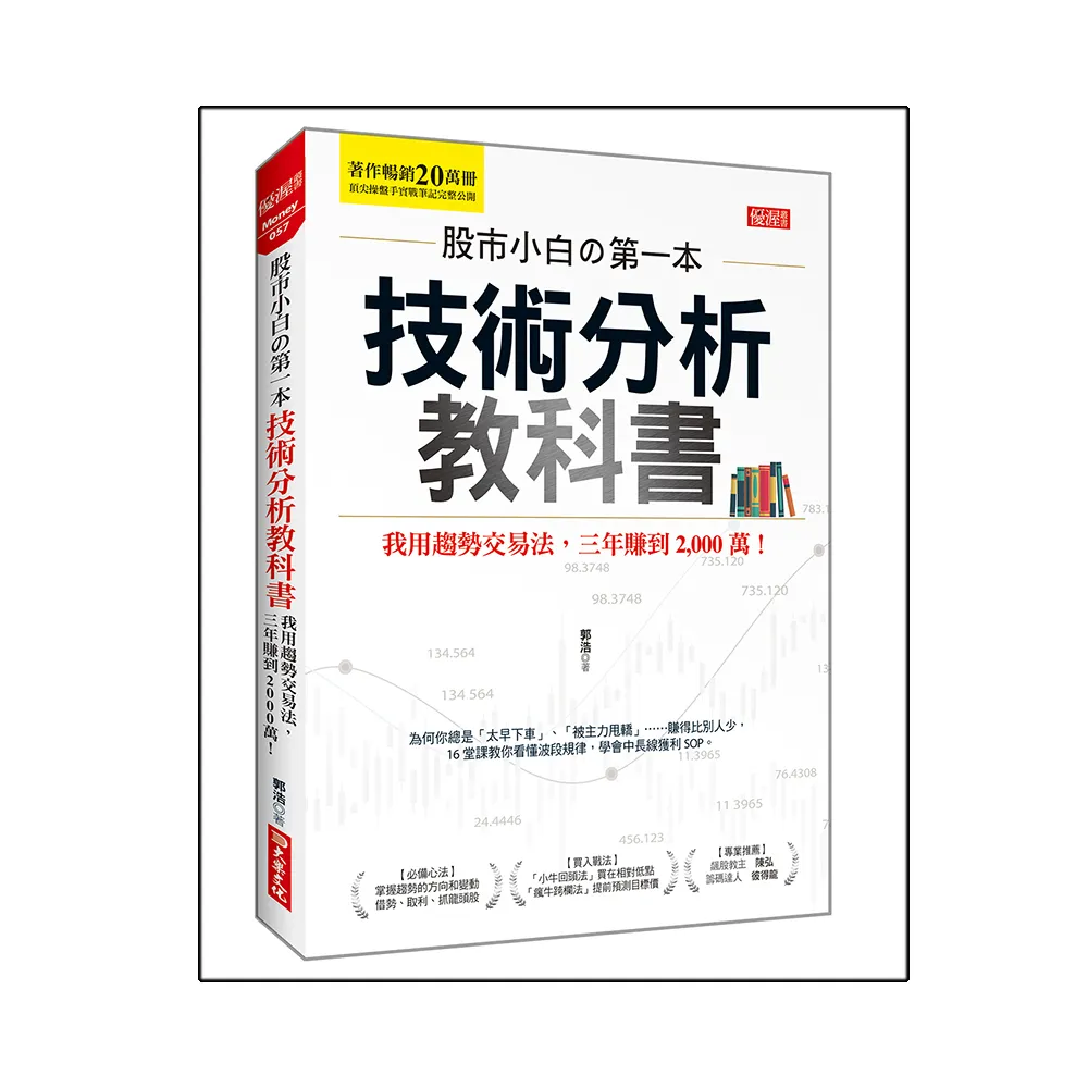 股市小白的第一本技術分析教科書：我用趨勢交易法，三年賺到2 000萬！