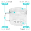 【CAXXA】平蓋耐熱玻璃泡麵碗1000ml(加厚玻璃/大容量)