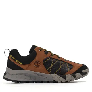 【Timberland】男款鐵鏽色磨砂革防水緩震Trailquest健行鞋(A2PXBF13)