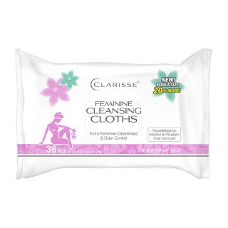 【Clarisse】植萃私密潔淨濕紙巾-36抽
