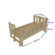 【HABABY】松木實木拼接床 長180寬100高40 三面無梯款 升級上漆(床邊床、嬰兒床、兒童床    B s)