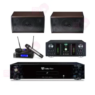 【金嗓】CPX-900 K1A+DB-7AN+JBL VM200+FNSD SD-305(4TB點歌機+擴大機+無線麥克風+喇叭)
