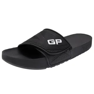 【G.P】男款防水運動舒適可調整式拖鞋G2288M-黑色(SIZE:M-XXL 共三色)