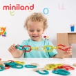 【西班牙Miniland】ECO幼兒扣扣環48入(STEM玩教具/顏色認知/西班牙原裝進口)