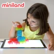 【西班牙Miniland】透光積木100入(STEM玩教具/邏輯思考/創意思考/西班牙原裝進口)