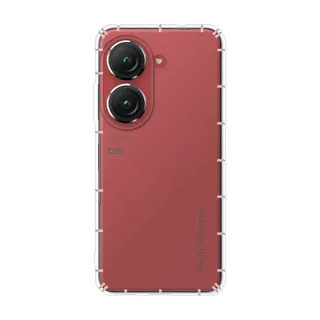 【RedMoon】Asus Zenfone 10 / Zenfone9 防摔透明TPU手機軟殼 鏡頭孔增高版