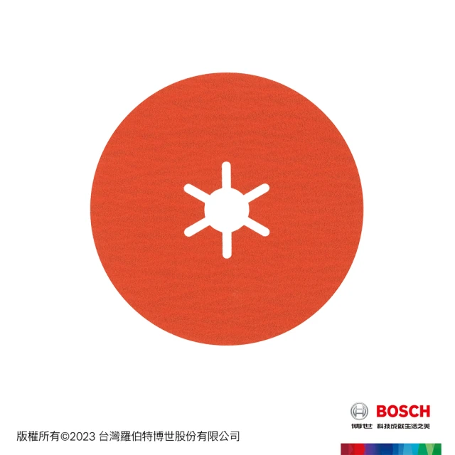 【BOSCH 博世】超耐久棱晶磨片 100mm #120_25片(R 782)
