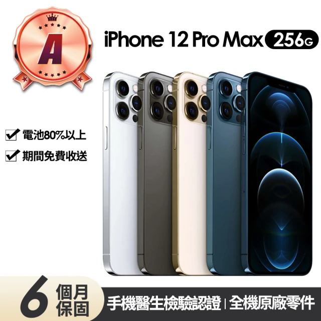 AppleApple A級福利品 iPhone 12 Pro Max 256G(6.7吋)