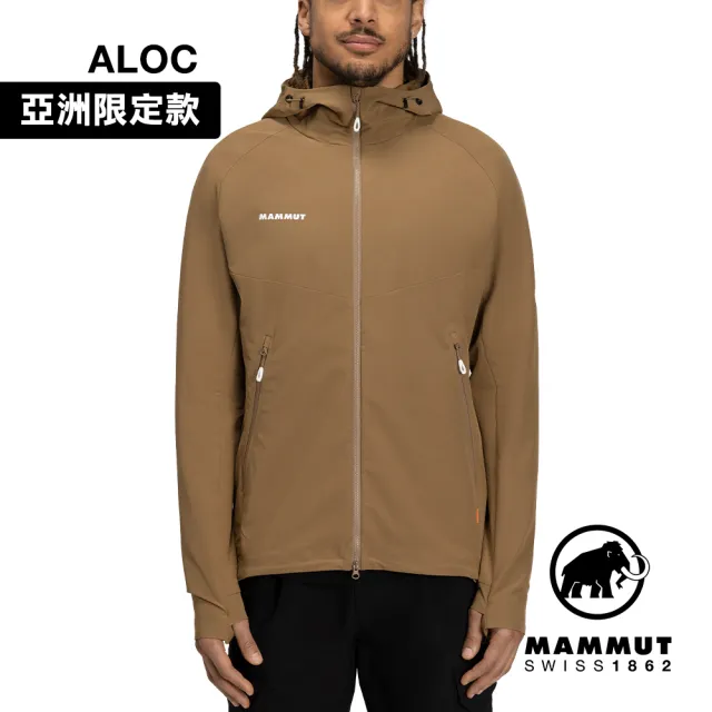 Mammut 長毛象】Macun 2.0 SO Hooded Jacket AF Men 日系防潑水軟殼連