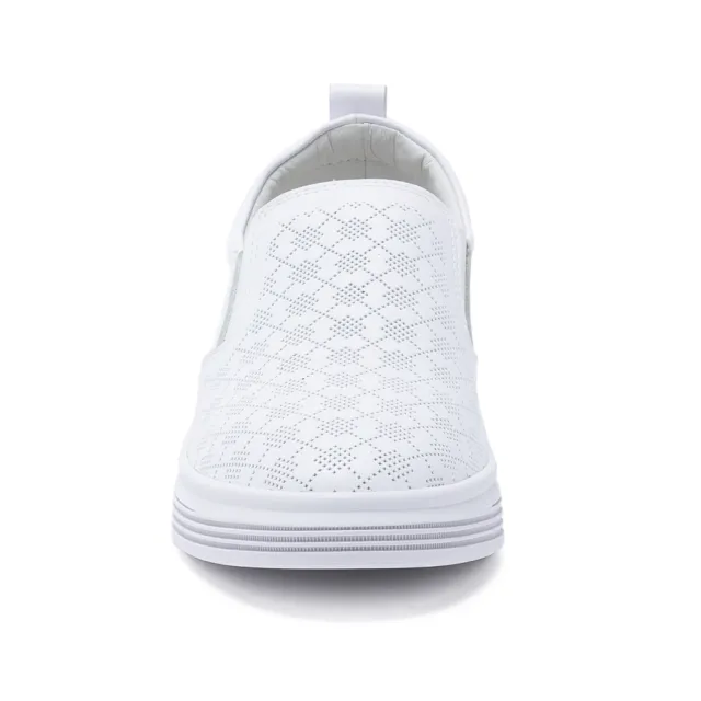 【Pineapple Outfitter】CAMILO 真皮厚底休閒鞋(白色)
