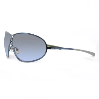 【Romeo Gigli】義大利質感弧形漸層個性太陽眼鏡(藍-RG509-03)