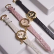 【Vivienne Westwood】金框 皮革錶帶 小裝飾設計 小錶盤 女錶 腕錶 32mm 情人節(共3款)