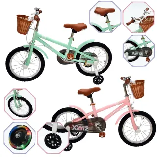 【ChingChing 親親】16吋兒童輔助輪腳踏車(輔助輪自行車 學習車 童車 學步車 三輪車 兒童單車/SX16-09)