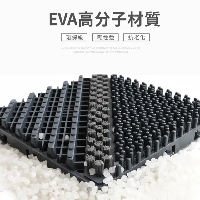 【舒福家居】EVA迎賓戶外地墊 除塵墊 刮泥墊(75x90cm 2色可選)