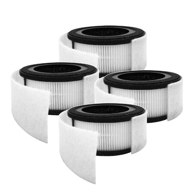 【蟎著媽】濾網4入優惠組(適 奇美 CHIMEI AP-04SRH1 AP-04SRGA AP-04SRH1 空氣清淨機)