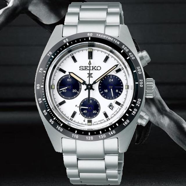 【SEIKO 精工】PROSPEX系列 復刻1969 太陽能計時腕錶 父親節 禮物 推薦 (SSC961P1/V192-00A0S)