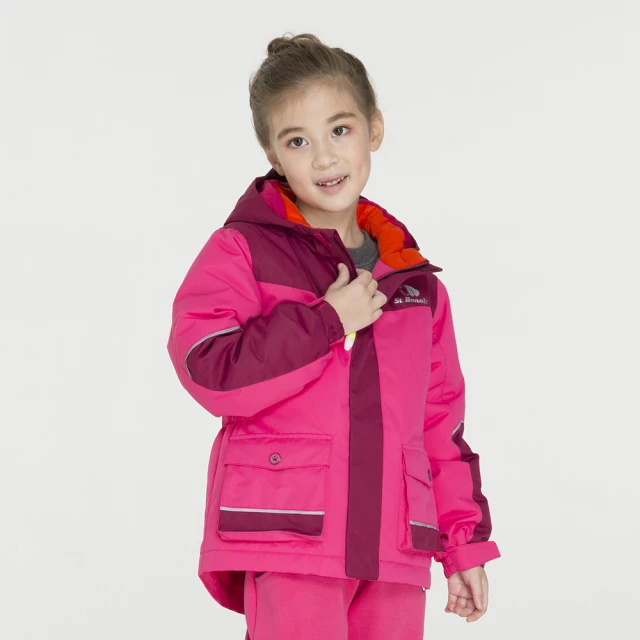 女童頂級外套(耐寒-30度 衝鋒外套 兒童雪衣 滑雪 哈爾濱