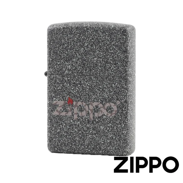 Zippo 鐵砂石標誌防風打火機(美國防風打火機)