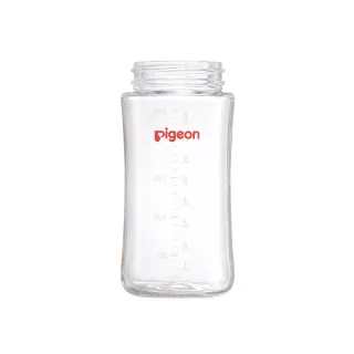 【Pigeon 貝親】第三代寬口玻璃奶瓶空瓶240ml(可替換)