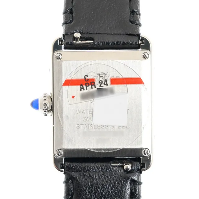 【Cartier 卡地亞】TANK MUST 最新光電小型皮帶表x29.5x22mm(WSTA0060)