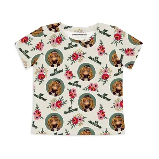 【Sleep No More】SLEEP NO MORE 100% 有機棉兒童短袖上衣-ET外星人聯名款/外星人