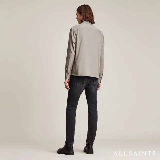 【ALLSAINTS】REX 舒適彈力中腰仿舊修身牛仔褲 ME068W(修身版型)