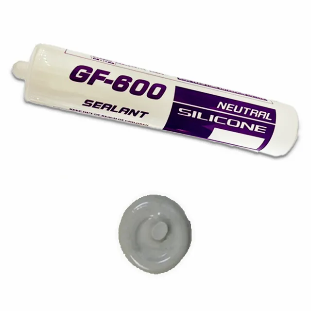 中性矽利康 GF600 一組3入 防水膠 玻璃膠(矽力康  中性SILICON 黑 咖啡 透明 灰 銀鋁 白)