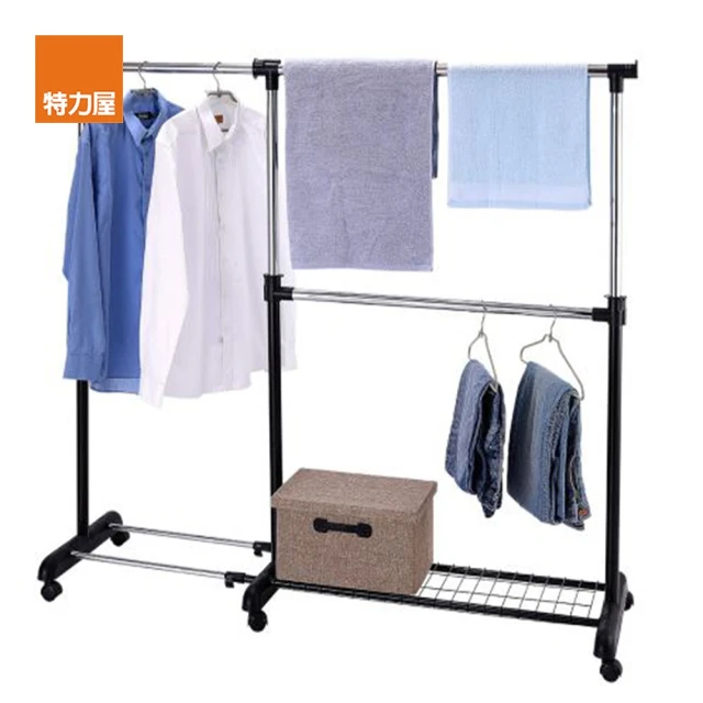 Monarch 尊爵家 日系摺疊曬衣架(單桿衣架 毛巾架 晾