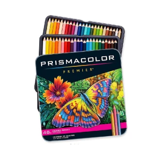 【霹靂馬prismacolor】油性色鉛筆48色(盒裝)