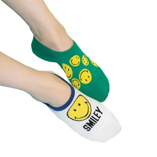 【Socks Form 襪子瘋】SMILEY日系棉質隱形襪(5色)