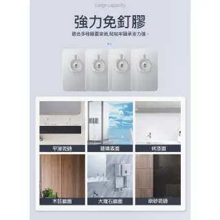 【ROYAL LIFE】免打孔無痕壁掛式擦手紙盒-2入組(衛生紙架 抽紙巾架 紙巾架 免打孔 紙巾盒)