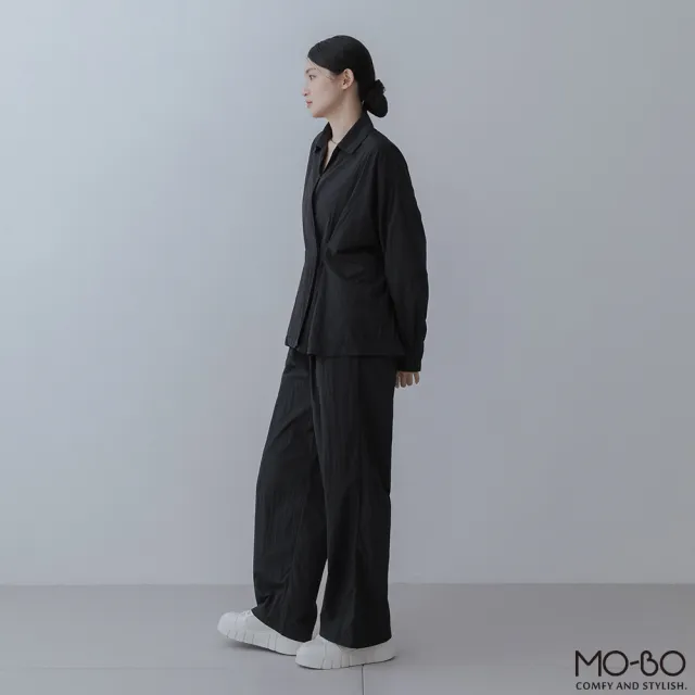 【MO-BO】簡約魅力全鬆緊寬褲(褲子)