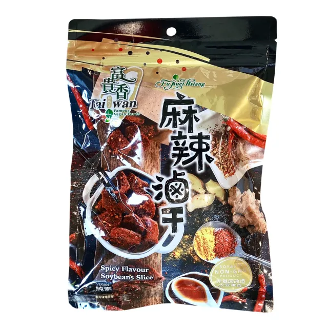 【富貴香】素肉乾系列(180g-260g/包;口味任選;全素)