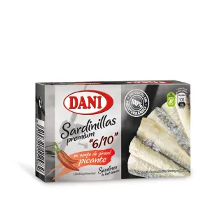 【DANI】西班牙 油漬辣味沙丁魚 90g