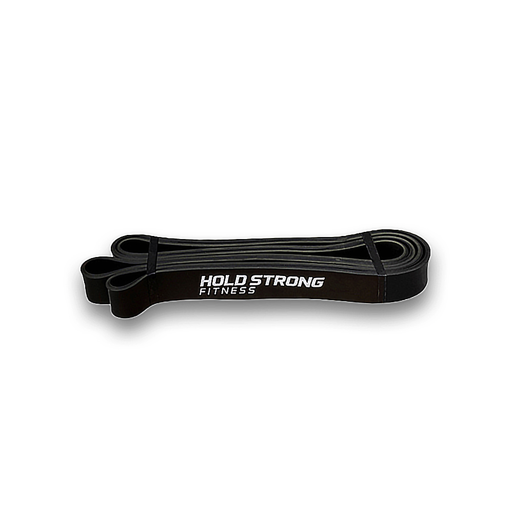 【HOLD STRONG】重量訓練彈力帶黑色 12kg-28kg(彈力帶、運動用品、健身用品)