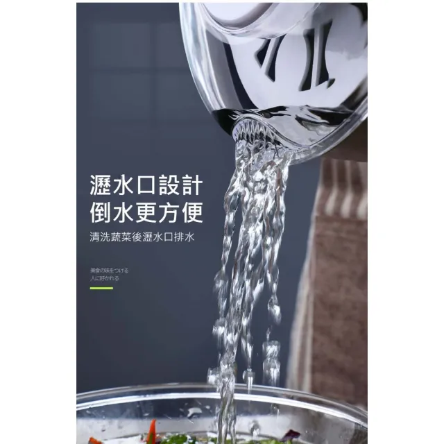 【ROYAL LIFE】大容量5L省力按壓蔬菜脫水器(大容量 槓桿按壓 蔬菜脫水器 瀝水籃 多功能)