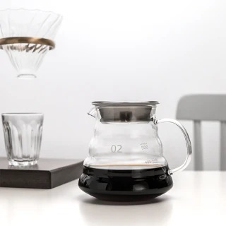 【Dagebeno荷生活】加厚款高硼矽玻璃耐熱耐冷雲朵咖啡壺 簡易手沖冷水壺-01分享壺(360ml一入)